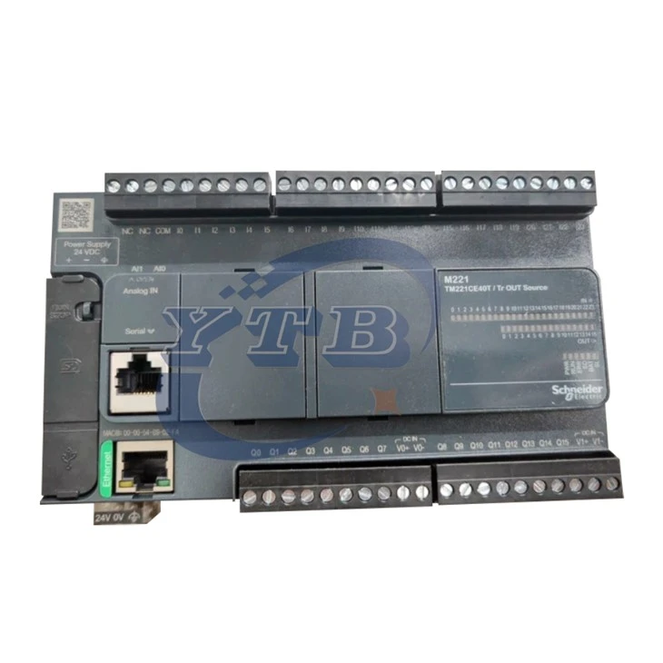 شنائیڈر TM221CE40T Modicon M221 40 I/O ایتھرنیٹ PLC کنٹرولر